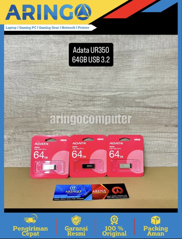 Flashdisk Adata UR350 64GB USB 3.2