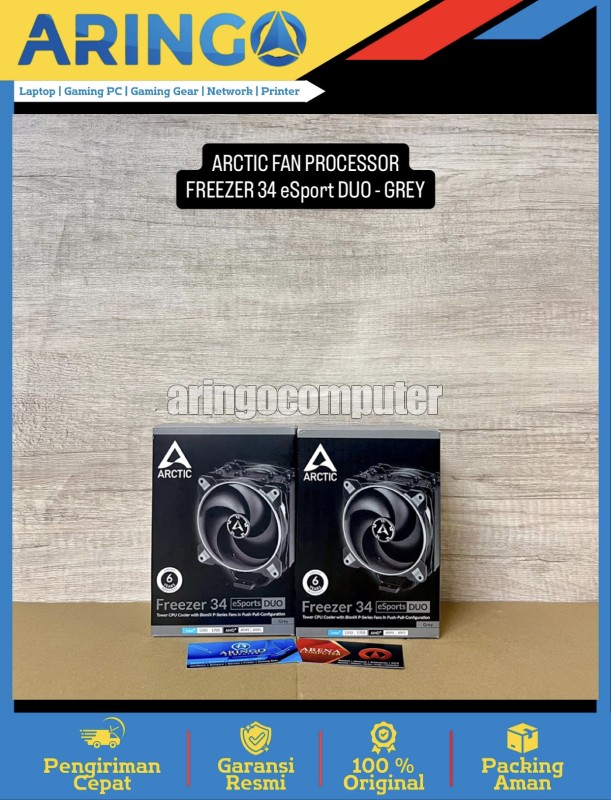 Hardware PC ARCTIC FAN PROCESSOR FREEZER 34 eSport DUO - GREY