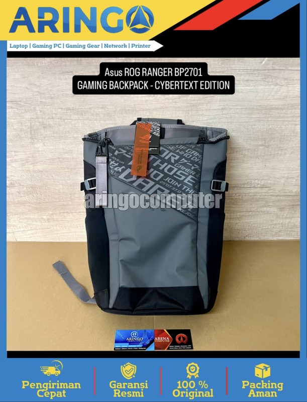 Tas Notebook Asus ROG RANGER BP2701 GAMING BACKPACK - CYBERTEXT EDITION