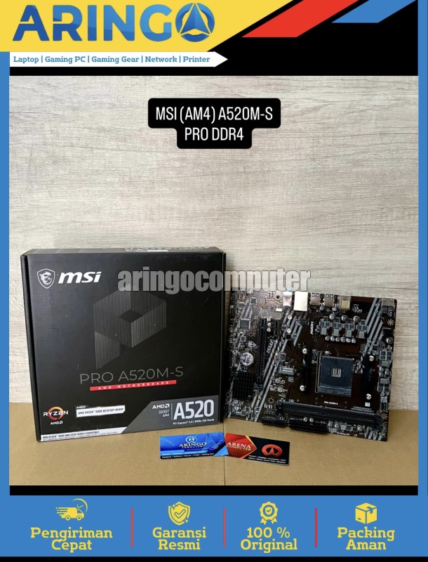 Motherboard MSI (AM4) A520M-S PRO DDR4