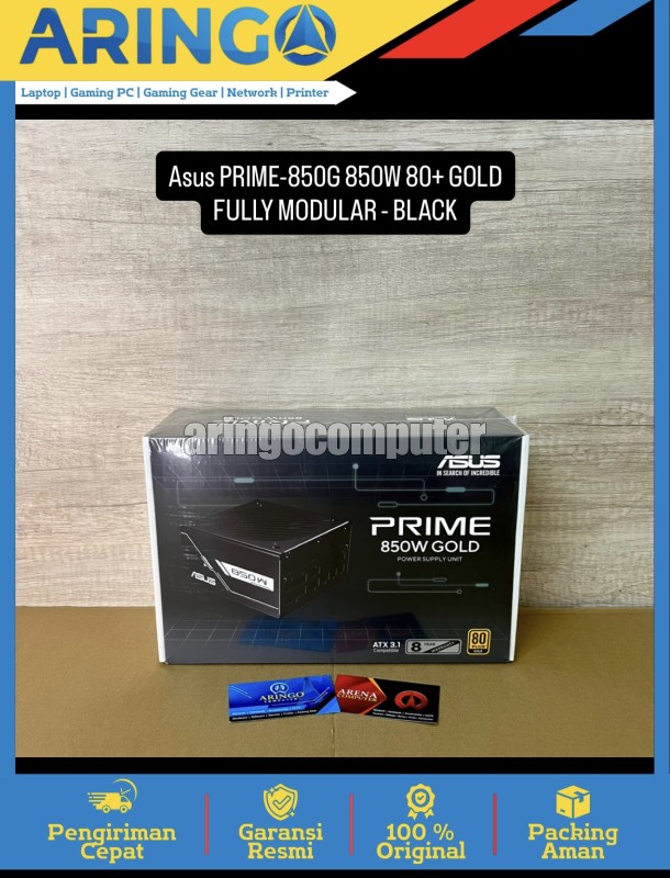 Hardware (PSU) Asus PRIME-850G 850W 80+ GOLD FULLY MODULAR - BLACK