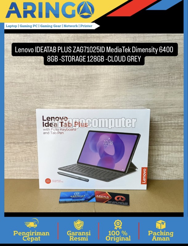Gadget / Console Lenovo IDEATAB PLUS ZAG71025ID MediaTek Dimensity 6400 8GB -STORAGE 128GB -CLOUD GREY